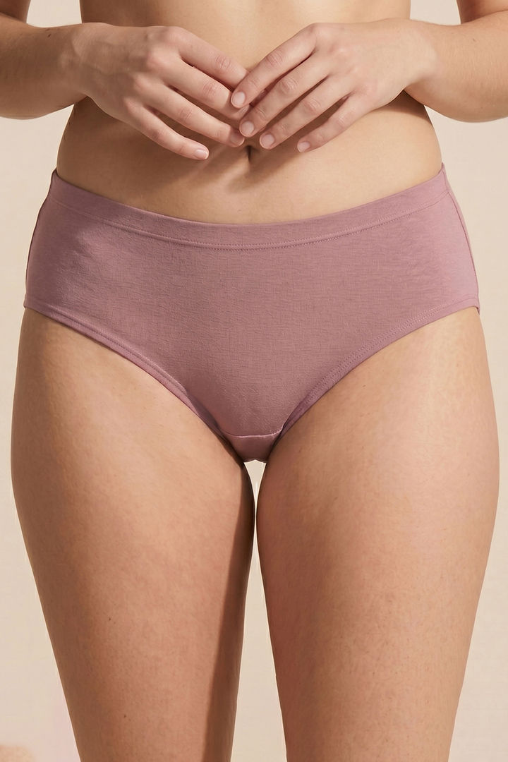 Zivame Medium Rise Full Coverage Hipster Panty (Pack of 3) - Multicolor — image 6